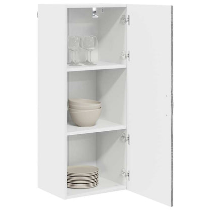 Wall Cabinet PORTO Grey Sonoma 40 x 31 x 100 cm Engineered Wood