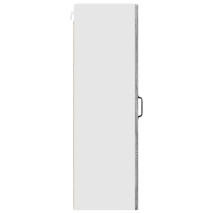 Wall Cabinet PORTO Grey Sonoma 40 x 31 x 100 cm Engineered Wood
