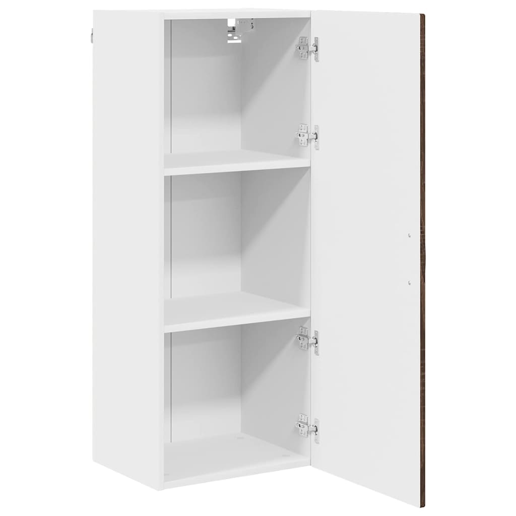 Wall Cabinet PORTO Brown Oak 40 x 31 x 100 cm Engineered Wood