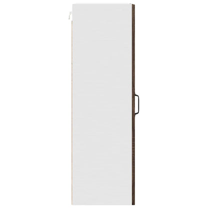 Wall Cabinet PORTO Brown Oak 40 x 31 x 100 cm Engineered Wood