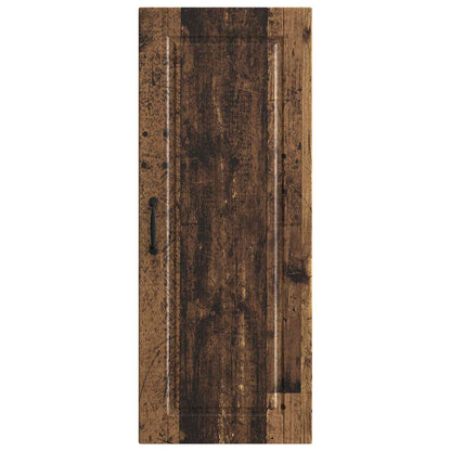 Wall Cabinet PORTO Old Wood 40 x 31 x 100 cm Engineered Wood