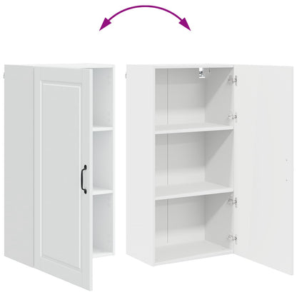Wall Cabinet PORTO White 50 x 31 x 100 cm Engineered Wood