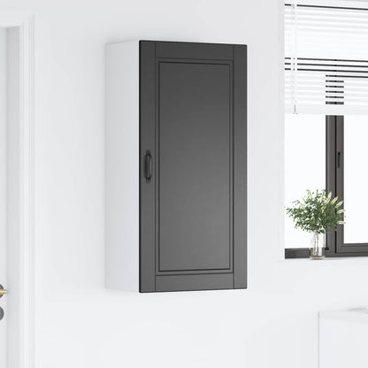 Wall Cabinet PORTO Black 50 x 31 x 100 cm Engineered Wood