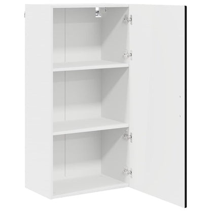 Wall Cabinet PORTO Black 50 x 31 x 100 cm Engineered Wood