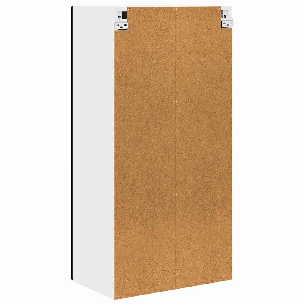 Wall Cabinet PORTO Black 50 x 31 x 100 cm Engineered Wood