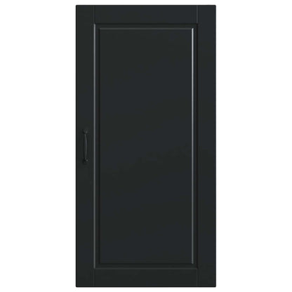 Wall Cabinet PORTO Black 50 x 31 x 100 cm Engineered Wood