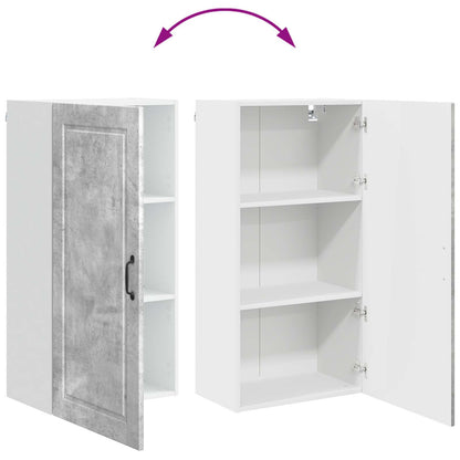 Wall Cabinet PORTO Concrete Grey 50 x 31 x 100 cm