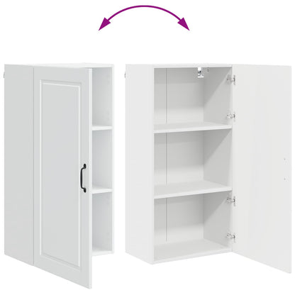 Wall Cabinet PORTO High Gloss White 50 x 31 x 100 cm