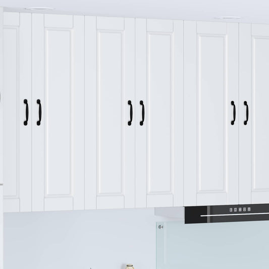 Wall Cabinet PORTO White 60 x 31 x 100 cm Engineered Wood