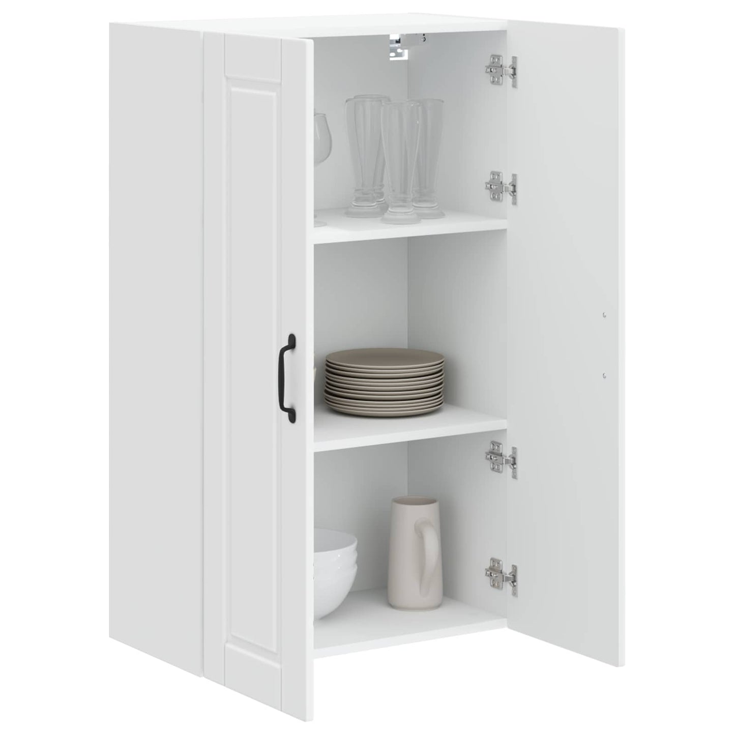 Wall Cabinet PORTO White 60 x 31 x 100 cm Engineered Wood