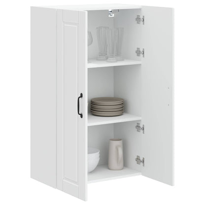 Wall Cabinet PORTO White 60 x 31 x 100 cm Engineered Wood