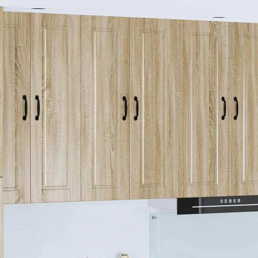 Wall Cabinet PORTO Sonoma Oak 60 x 31 x 100 cm Engineered Wood
