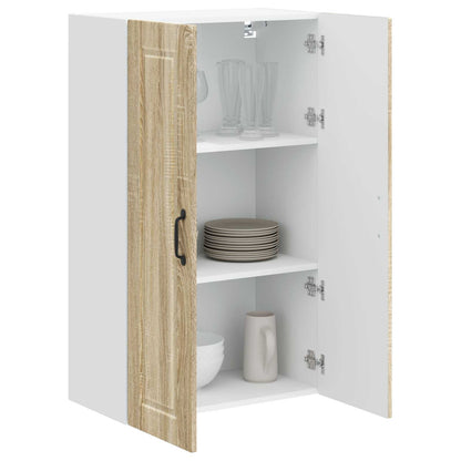Wall Cabinet PORTO Sonoma Oak 60 x 31 x 100 cm Engineered Wood