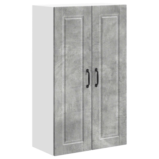 Wall Cabinet PORTO Concrete Grey 60 x 31 x 100 cm