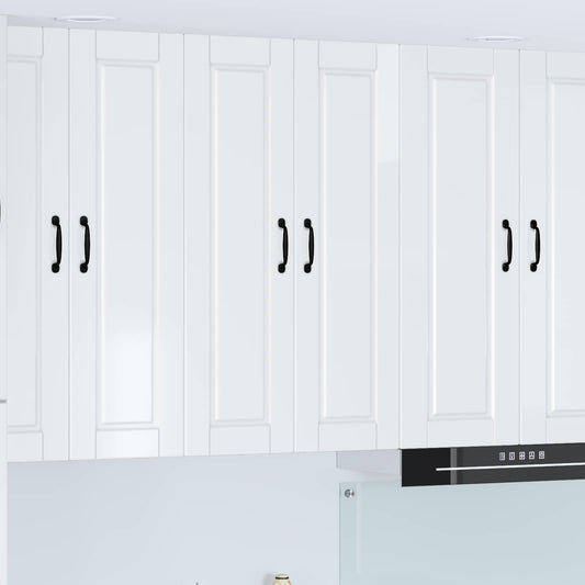 Wall Cabinet PORTO High Gloss White 60 x 31 x 100 cm