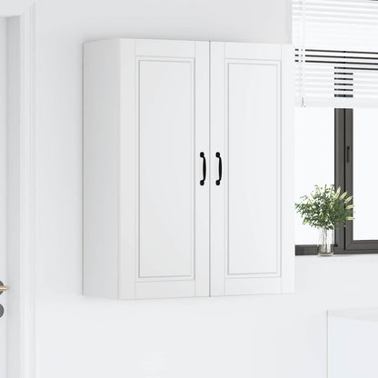 Wall Cabinet PORTO White 80 x 31 x 100 cm Engineered Wood