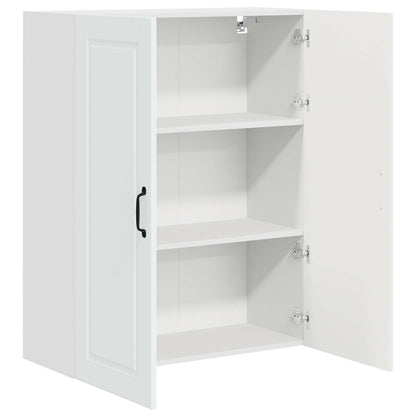 Wall Cabinet PORTO White 80 x 31 x 100 cm Engineered Wood