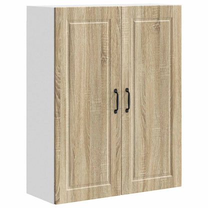 Wall Cabinet PORTO Sonoma Oak 80 x 31 x 100 cm Engineered Wood