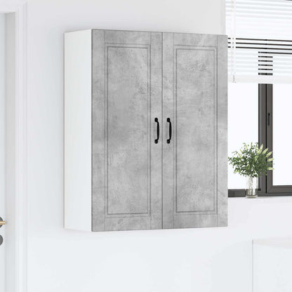 Wall Cabinet PORTO Concrete Grey 80 x 31 x 100 cm