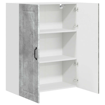 Wall Cabinet PORTO Concrete Grey 80 x 31 x 100 cm