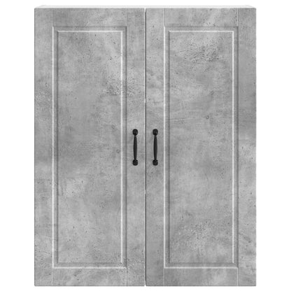 Wall Cabinet PORTO Concrete Grey 80 x 31 x 100 cm