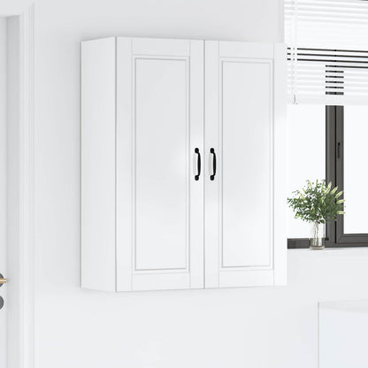 Wall Cabinet PORTO High Gloss White 80 x 31 x 100 cm