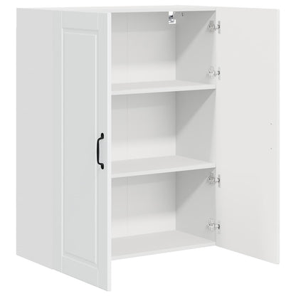Wall Cabinet PORTO High Gloss White 80 x 31 x 100 cm