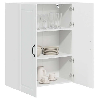 Wall Cabinet PORTO High Gloss White 80 x 31 x 100 cm