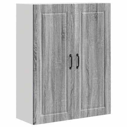 Wall Cabinet PORTO Grey Sonoma 80 x 31 x 100 cm Engineered Wood