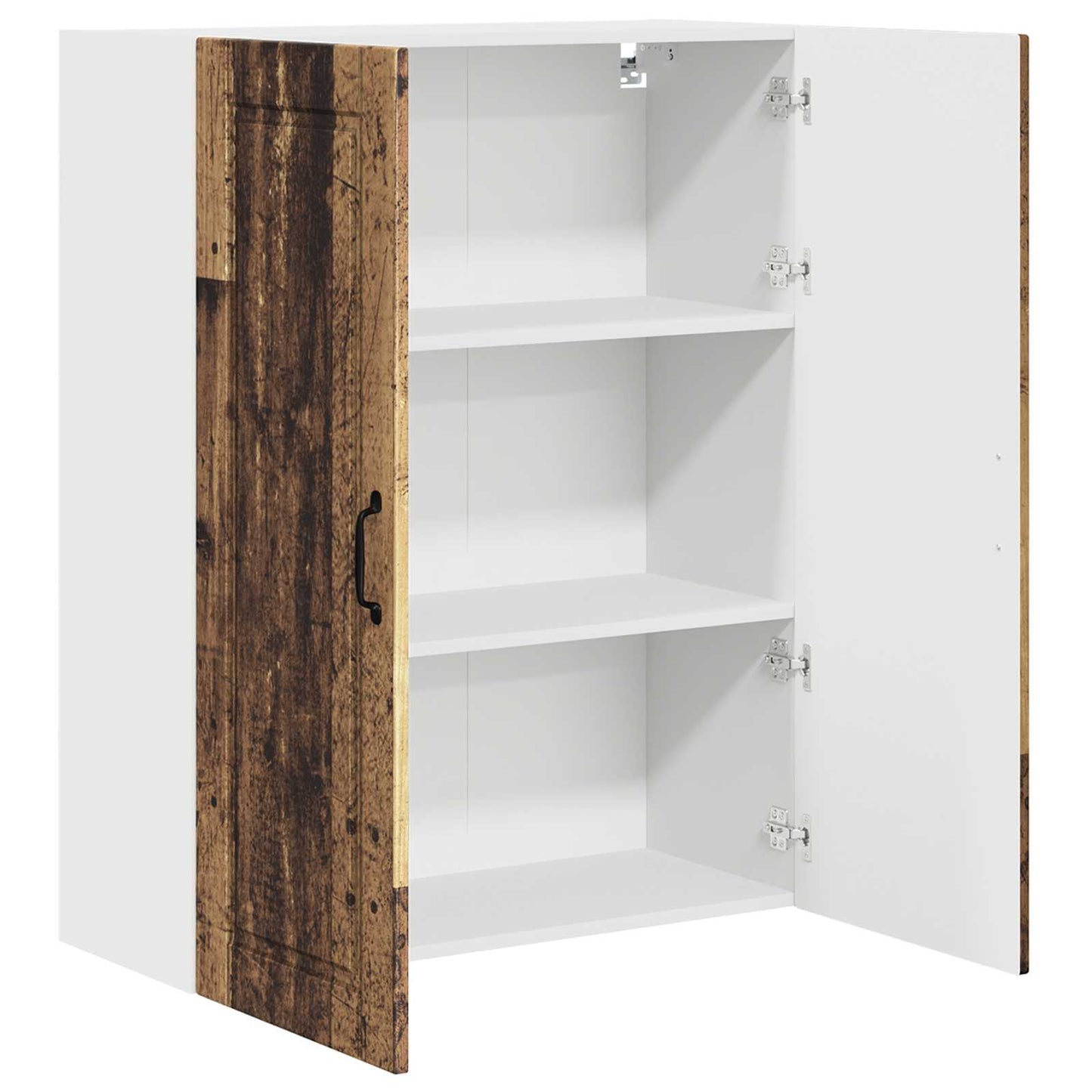 Wall Cabinet PORTO Old Wood 80 x 31 x 100 cm Engineered Wood