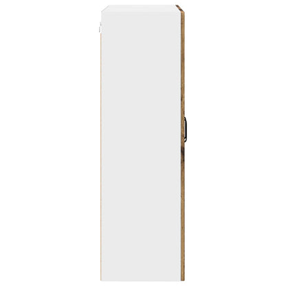 Wall Cabinet PORTO Old Wood 80 x 31 x 100 cm Engineered Wood
