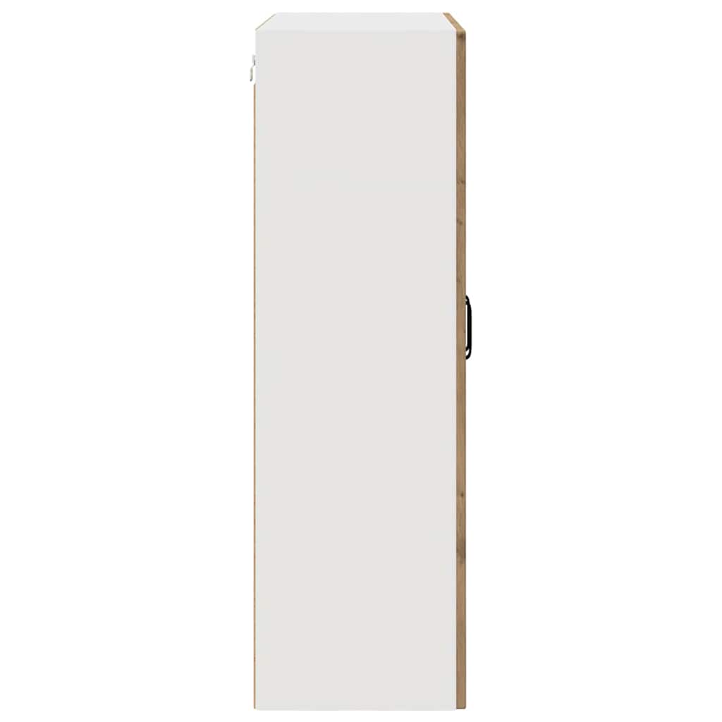 Wall Glass Cabinet PORTO Artisan Oak 80 x 31 x 100 cm