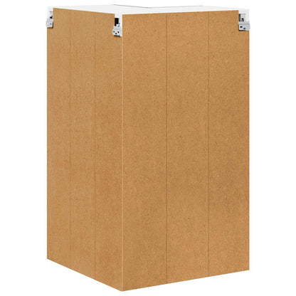 Wall Corner Cabinet PORTO Black 57 x 57 x 100 cm