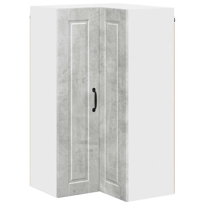 Wall Corner Cabinet PORTO Concrete Grey 57 x 57 x 100 cm