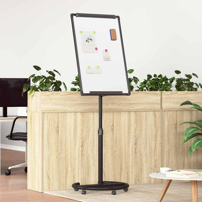 Magnetic Whiteboard Black and White 62 x 62.5 x 197 cm EPS