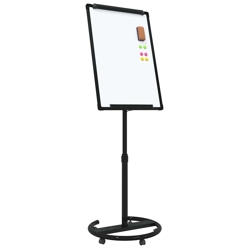 Magnetic Whiteboard Black and White 62 x 62.5 x 197 cm EPS
