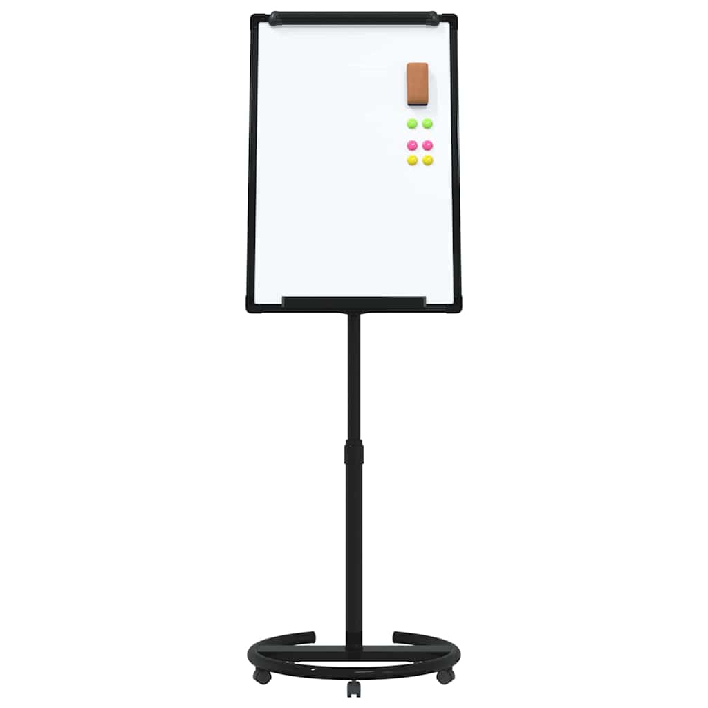 Magnetic Whiteboard Black and White 62 x 62.5 x 197 cm EPS