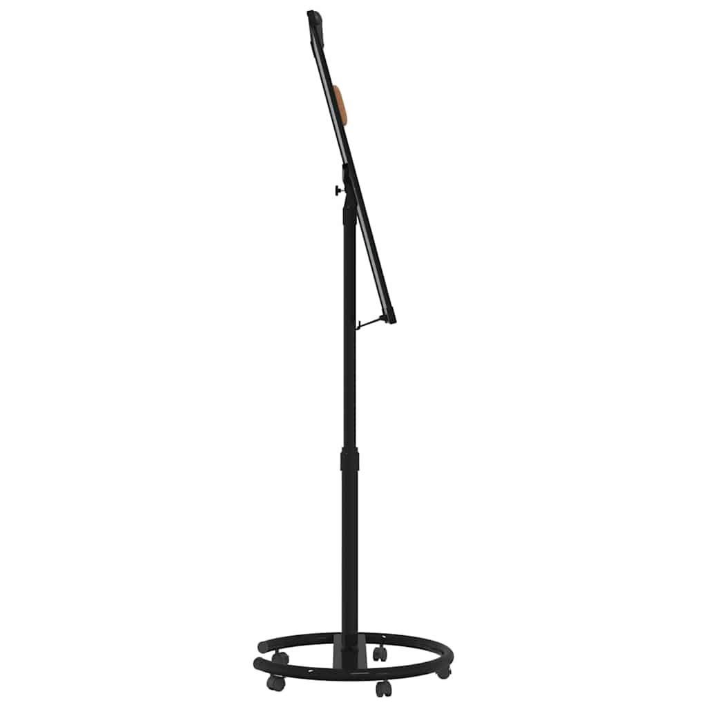 Magnetic Whiteboard Black and White 62 x 62.5 x 197 cm EPS