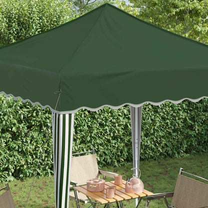 Pop-up Party Tent 195 x 195 x 245 cm Green Oxford Fabric