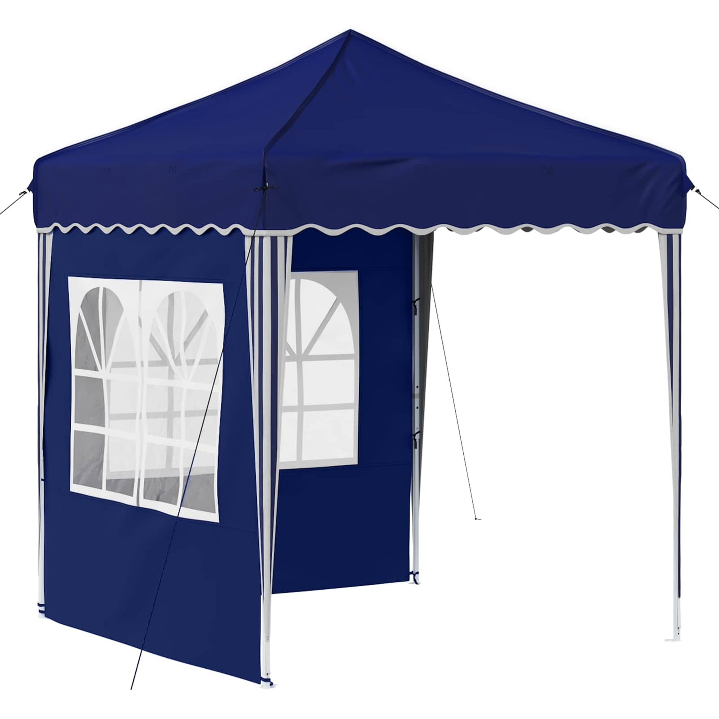 Pop-up Party Tent Blue 195 x 195 x 245 cm Oxford Fabric