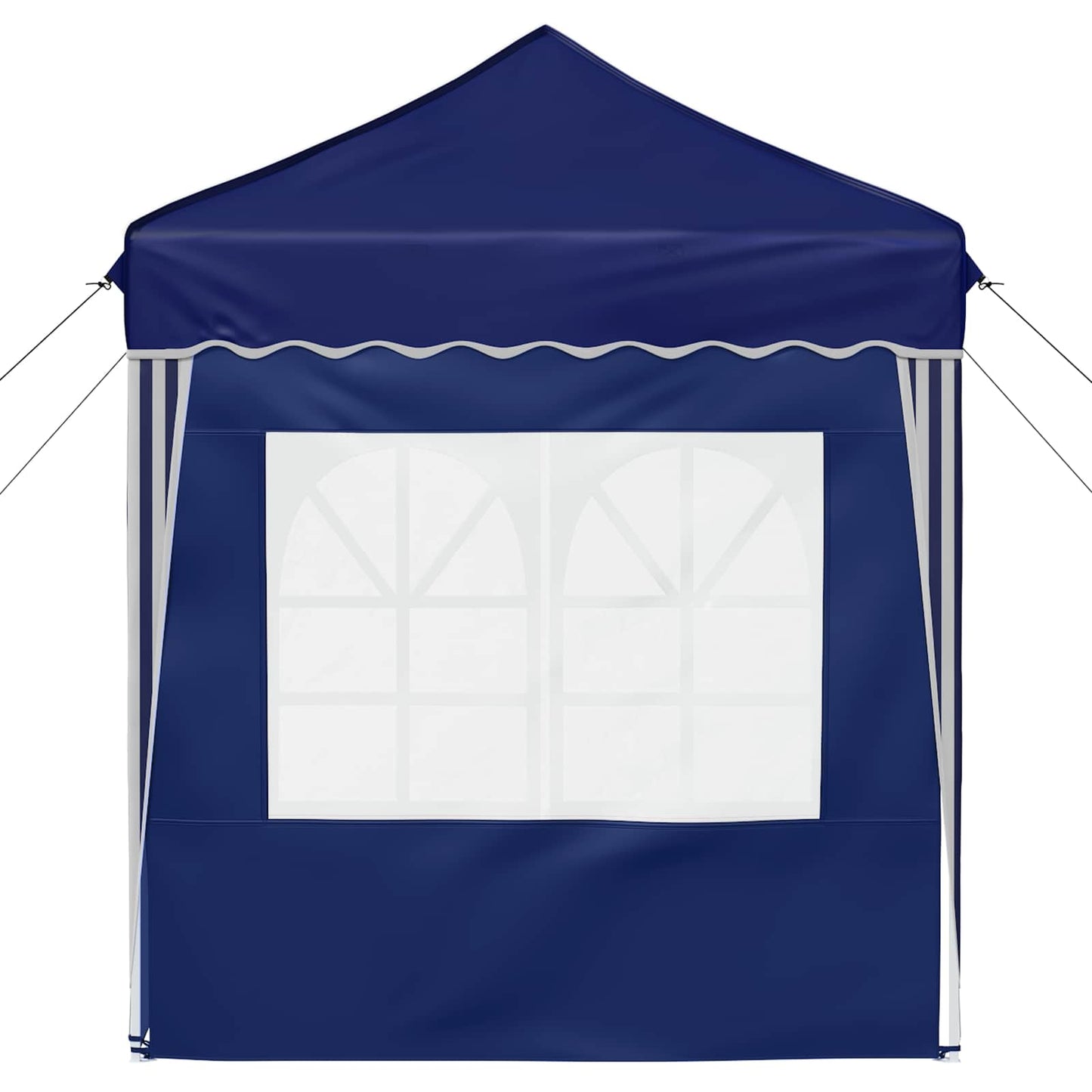 Pop-up Party Tent Blue 195 x 195 x 245 cm Oxford Fabric