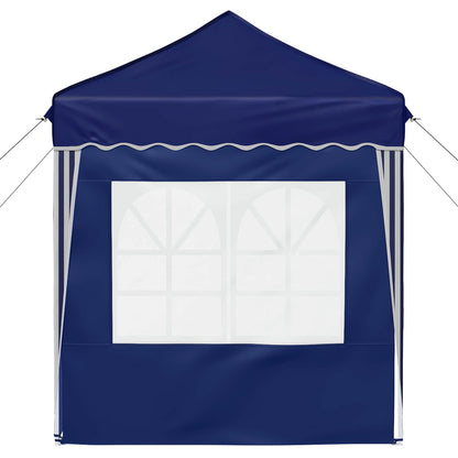 Pop-up Party Tent Blue 195 x 195 x 245 cm Oxford Fabric
