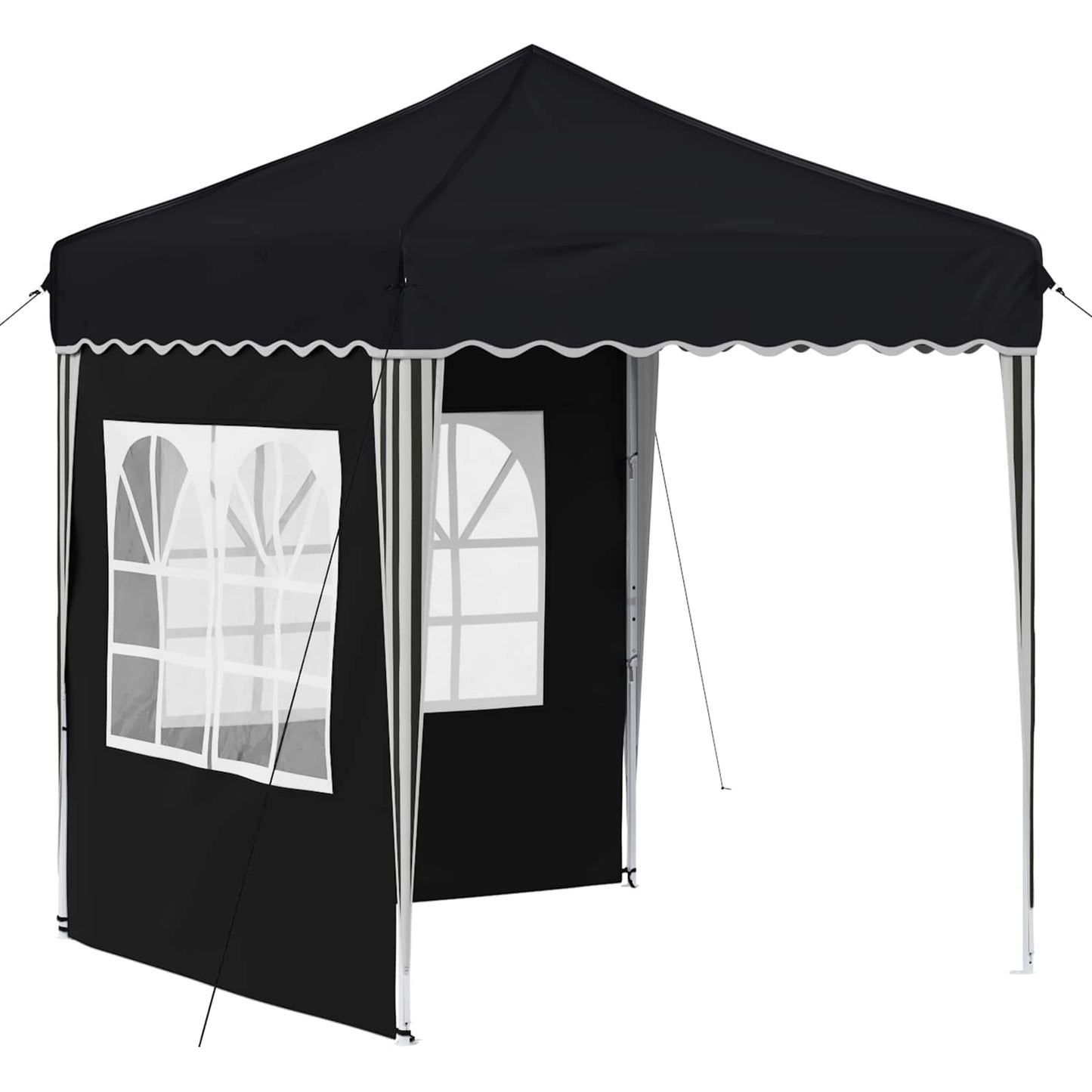 Pop-up Party Tent 195 x 195 x 245 cm Anthracite Oxford Fabric
