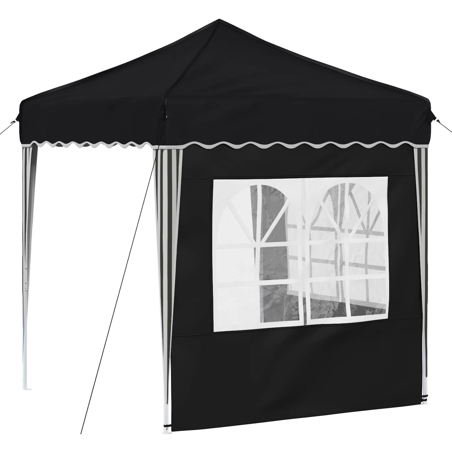 Pop-up Party Tent 195 x 195 x 245 cm Anthracite Oxford Fabric