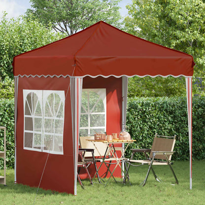 Pop-up Party Tent 195 x 195 x 245 cm Terracotta Oxford Fabric