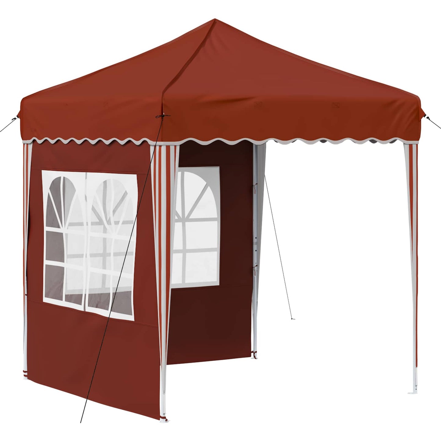 Pop-up Party Tent 195 x 195 x 245 cm Terracotta Oxford Fabric