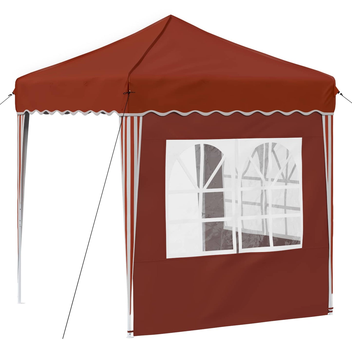 Pop-up Party Tent 195 x 195 x 245 cm Terracotta Oxford Fabric