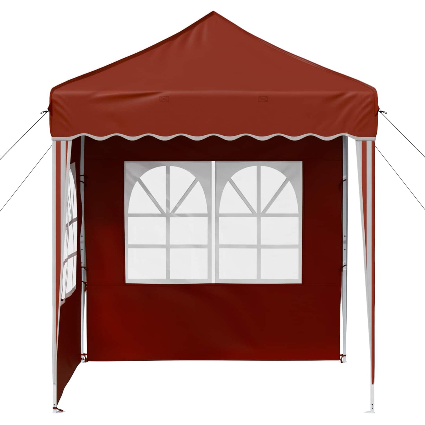 Pop-up Party Tent 195 x 195 x 245 cm Terracotta Oxford Fabric