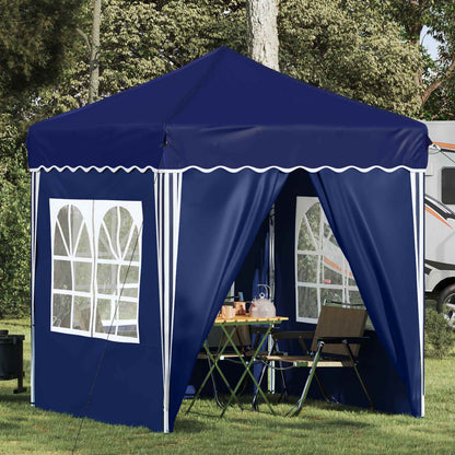 Pop-up Party Tent 195 x 195 x 245 cm Blue Oxford Fabric