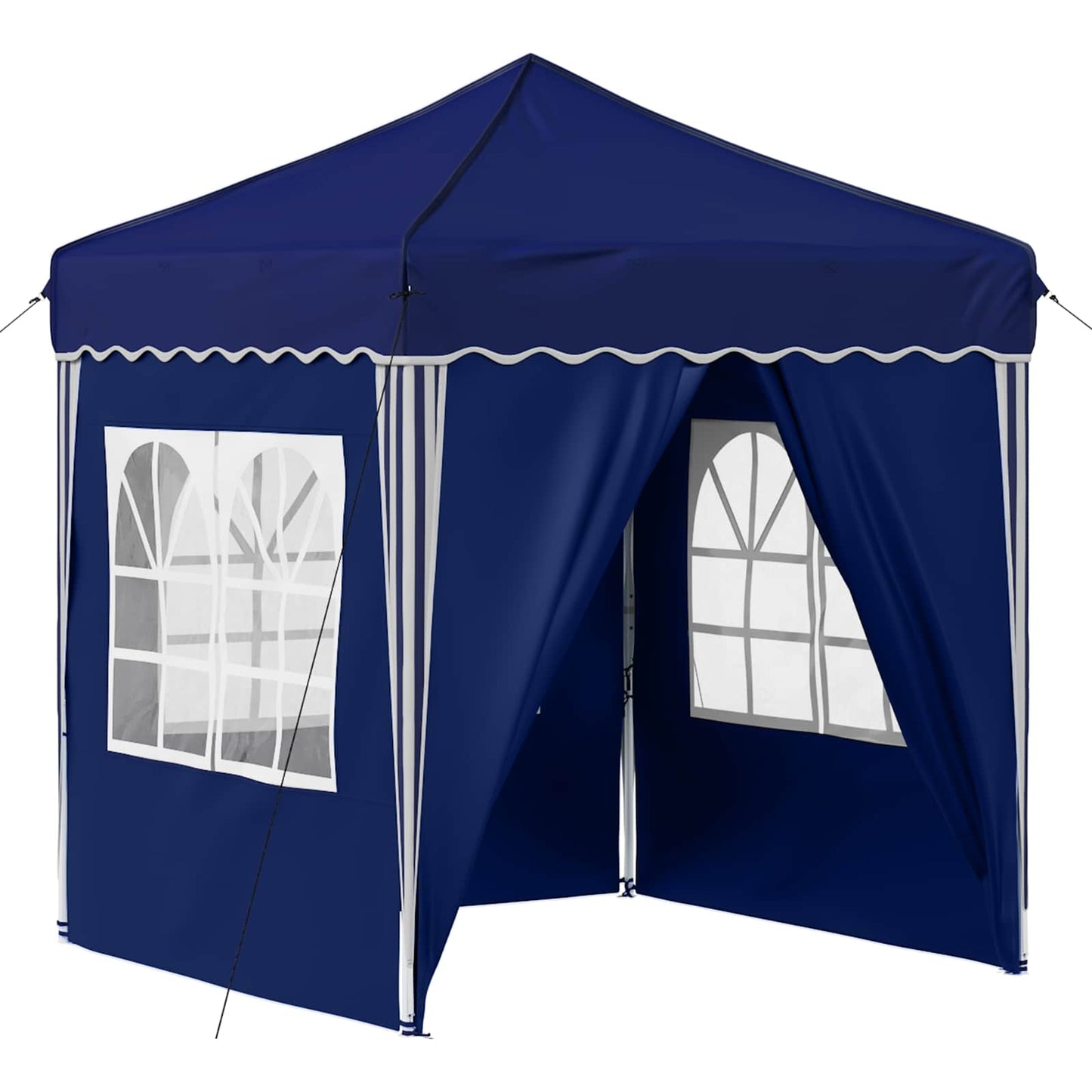 Pop-up Party Tent 195 x 195 x 245 cm Blue Oxford Fabric
